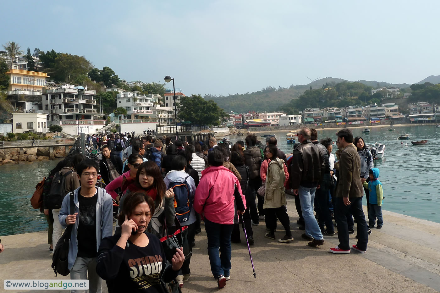 Arrival at Tai Peng Village, North Lamma